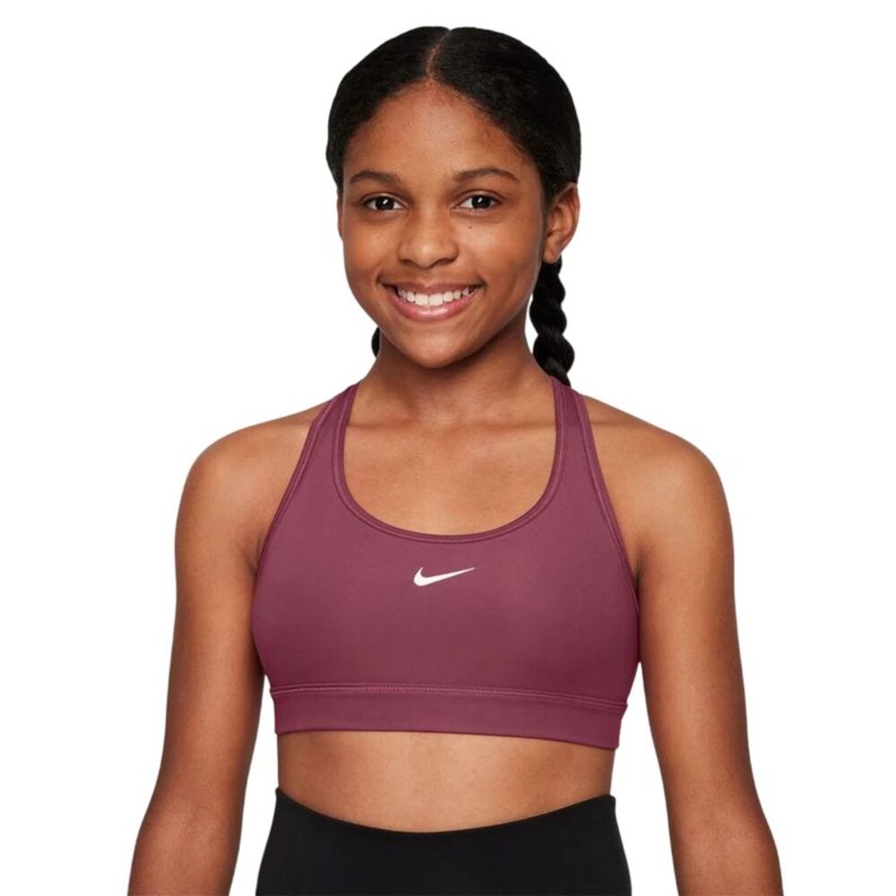 Nike Girls Scoop Neck Sports Bra / Pink Smoke